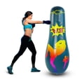 thumbnail image 3 of Inflatable Punching BagStanding Boxing Bag for Adults and Kids Free Standing Box, 3 of 5