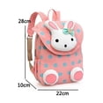 thumbnail image 2 of Bonita mochila de conejo para bebé, mochila infantil para niñas de 1 a 3 años en la habitación de los niños, 2 of 6