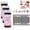 3, variant on 24 Colors Dual Ended Nail Art Pens Set, Dual-Tip Nail Art Markers for DIY Manicure Nail Painting.(1Pcs)