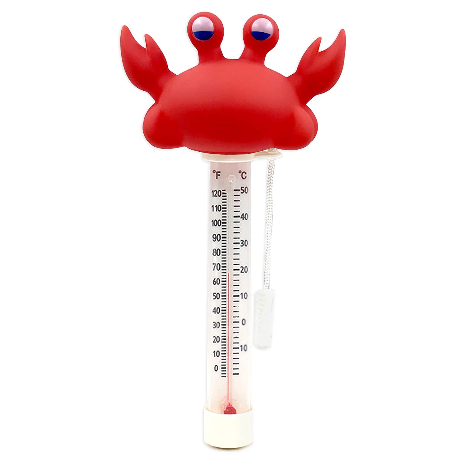 Boxgear Crab Floating Pool Thermometer Aquarium Thermometer Water