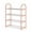 🔥 Pink_Base#9708, variant on Shoe Rack Organizer 4-Tier Metal Shelves | White Steel Polypropylene | Space-Saving Entryway, Closet, Bedroom Storage | Ventilated, Durable, Easy Assembly | 19.68x16.53x7.08in, Lightweight