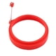 thumbnail image 2 of Fiudx Molde Redondo de Silicona para Tortillas, Antiadherente, Fácil de Limpiar, Resistente Al Calor Hasta 230 °C, para Hacer Panqueques Rápidamente, Esencial para La Cocina, Rojo, Azul, Verde y Nara, 2 of 2