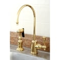 thumbnail image 5 of Kingston Brass KS7192BL Vintage Single Handle Water Filtration Faucet, Polished Brass, 5 of 5
