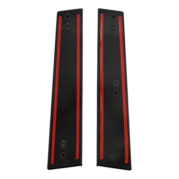 Trim B-Pillar Molding Set Front Door Left&Right Side For 2011-2016 Ford Explorer