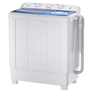 ZENY Compact Mini Twin Tub Washing Machine - Large Capacity