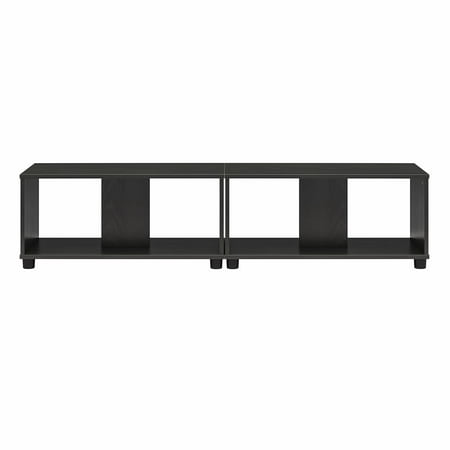 Mainstays Adjustable Side by Side or Stacking TV Stand for TVs up to 70 inches, Black Oak - missing parts