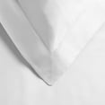 thumbnail image 5 of HomeRoots 528522 15 x 2 x 10 in. White King Size Cotton Blend 300 Thread Count Washable Duvet Cover Set, 5 of 5