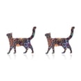 thumbnail image 1 of sweethay Broches Gato de dibujos animados Acrílico Estilo vintage Pin de solapa Clips Ropa M2 M2 2Conjunto, 1 of 6