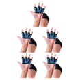 thumbnail image 2 of Guardoinrt 1 Pair Weight Lifting Gloves Anti-skid Half Finger Fitness Hand Palm Protector HW2839-09 5Set, 2 of 6