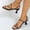 Black, variant on Viluyesy Women's Block Heels Sandals, Open Square Toe Strappy Open Square Toe Casual Slip-On Dress Shoes Beige 7