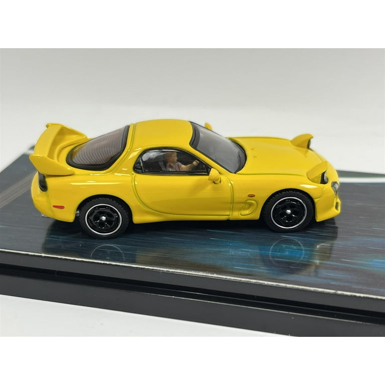 ミニカー 1/64 Jada Toys RX-7 FD3S Retro 2004 Jada Toys Initial D Diecast Metal Car Mazda RX-7