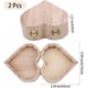 thumbnail image 2 of 2 cajas de madera para anillos, sin terminar, de 3,94 × 3,54 × 1,57 pulgadas, con forma de corazón, para regalo de joyería, con tapa abatible, de madera blanca., 2 of 4