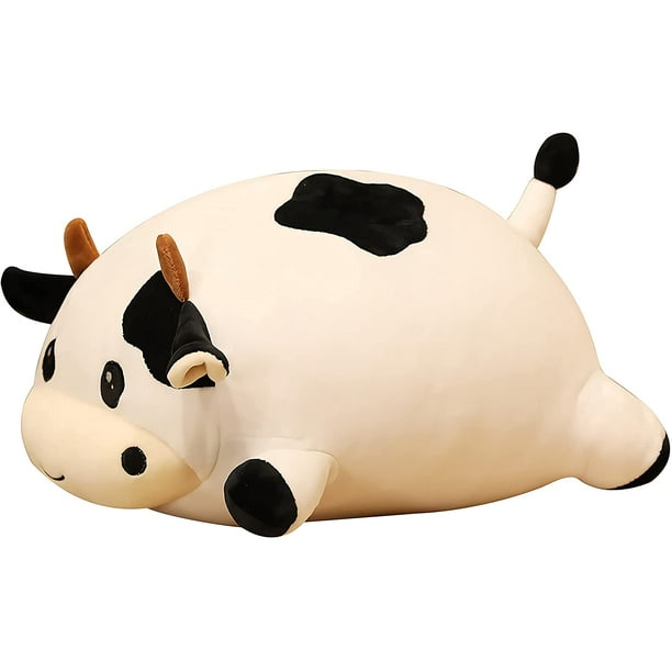 Peluche Vaca De 30cm – Almohada Suave Y Cálida Para Decorar Dormitorios Y Salones