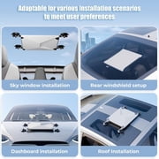 Starlink Mini Suction Cup Mount Kit – 360° Adjustable Satellite Holder for Car Windshield, Roof, Sunroof – Heavy-Duty Weatherproof Suction Cups for RV, Camper & Mobile Use – Tool-Free Installation