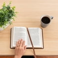 thumbnail image 3 of Personalized NASB 1995 Large Print Compact Bible, Custom Bible Engraved Name, Rooted in Christ Tree Design, Christian Gift, Baptism Gift, 3 of 10
