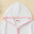 thumbnail image 4 of MEZZALL Girls Hood Romper And Jumpsuit For Kids Versatile Swimwear Cover Up For Bath And Beach Stylish And Comfortable Outfits Infants Toddler Beachwear Cute / 5-6 Years, 4 of 7