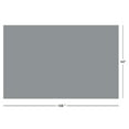 thumbnail image 3 of Rectangular 54" x 108" Silver Plastic Table Covers, 3 Count, by Way To Celebrate, 3 of 5