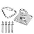 thumbnail image 2 of Soporte de suspensión para hamaca con gancho de fijación cuadrado, tuerca triangular, hebilla y tornillo de expansión., 2 of 14