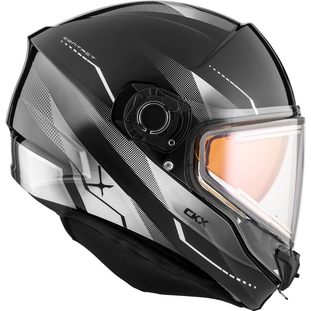 CKX Contact Full Face Snowmobile Helmet Artik Gloss Grey 515363