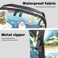 thumbnail image 4 of Santa Claus Travel Organizer Waterproof Oxford Cloth Storage Pouch for Small Electronics, Hard Drive, and Cable Bag, 4 of 6