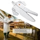 thumbnail image 1 of Traje de protección química ropa protectora Mono blanco Traje de protección corporal Traje de protección general Ropa sellada Combinada A prueba de polvo Impermeable, 1 of 8
