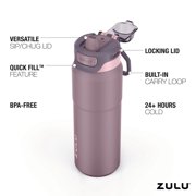 ZULU Powerfill 24oz Stainless Steel Water Bottle