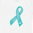 thumbnail image 4 of Inktastic Teal Awareness Ribbon Girls Baby Bodysuit, 4 of 5