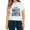 1-White, variant on Women's Distressed Ink Block Serif Sketch Open Bible Vintage Christian Faith Statement Graphic Soft Short Sleeve T-Shirt