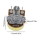 thumbnail image 4 of Potenciómetro Lineal WH148 5 Piezas Resistencia Potenciómetro Giratorio Lineal 15 Mm (20 K), 4 of 5
