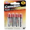 Camelion LR6-BP4 Alkaline Batteries - 4 Pack
