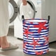 thumbnail image 5 of Fotbe Sea Stars Cesto de Ropa con Asas, Cesto Impermeable de Gran Capacidad, Bolsa de Lavado para Dormitorio, Cesto de Ropa con Ruedas y Asas-Small, 5 of 6