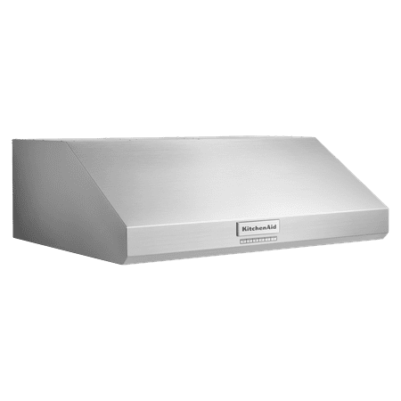 KitchenAid - 30" 585 CFM Motor Class Commercial-Style Under-Cabinet Range Hood System - Stainless steel