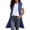 A-Blue260, variant on Bibifish Womens Knit Vest Cardigan Sweaters Sleeveless Maxi Length Relaxed Fit Open Front With Pockets Cardigans