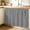 Gray, variant on Dark Gray Solid Cabinet Curtains for Kitchen 35"W x 35"L, Minimalist Cloth Cool Gray Linen Texture Industrial Laundry Sink Cabinets Magic Tape Short Curtain Privacy Panel for Bathroom Vanity Cabinets