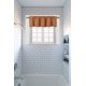 thumbnail image 3 of Cortina opaca térmica sin forro TVLO naranja para cocina, baño, dormitorio, sala de estar, bolsillo para varilla de ventana corta de 54 pulgadas x 18 pulgadas, 3 of 3