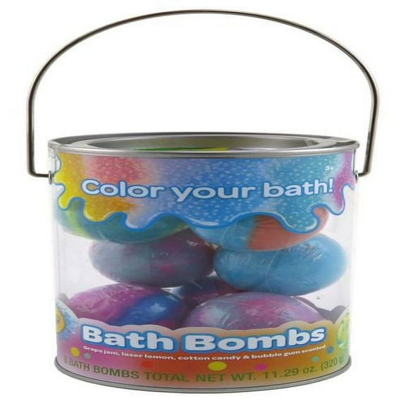 Crayola Bath Bombs Bucket, Scented, 11.29 oz, 8 Ct (2 Pack) (Bundle)