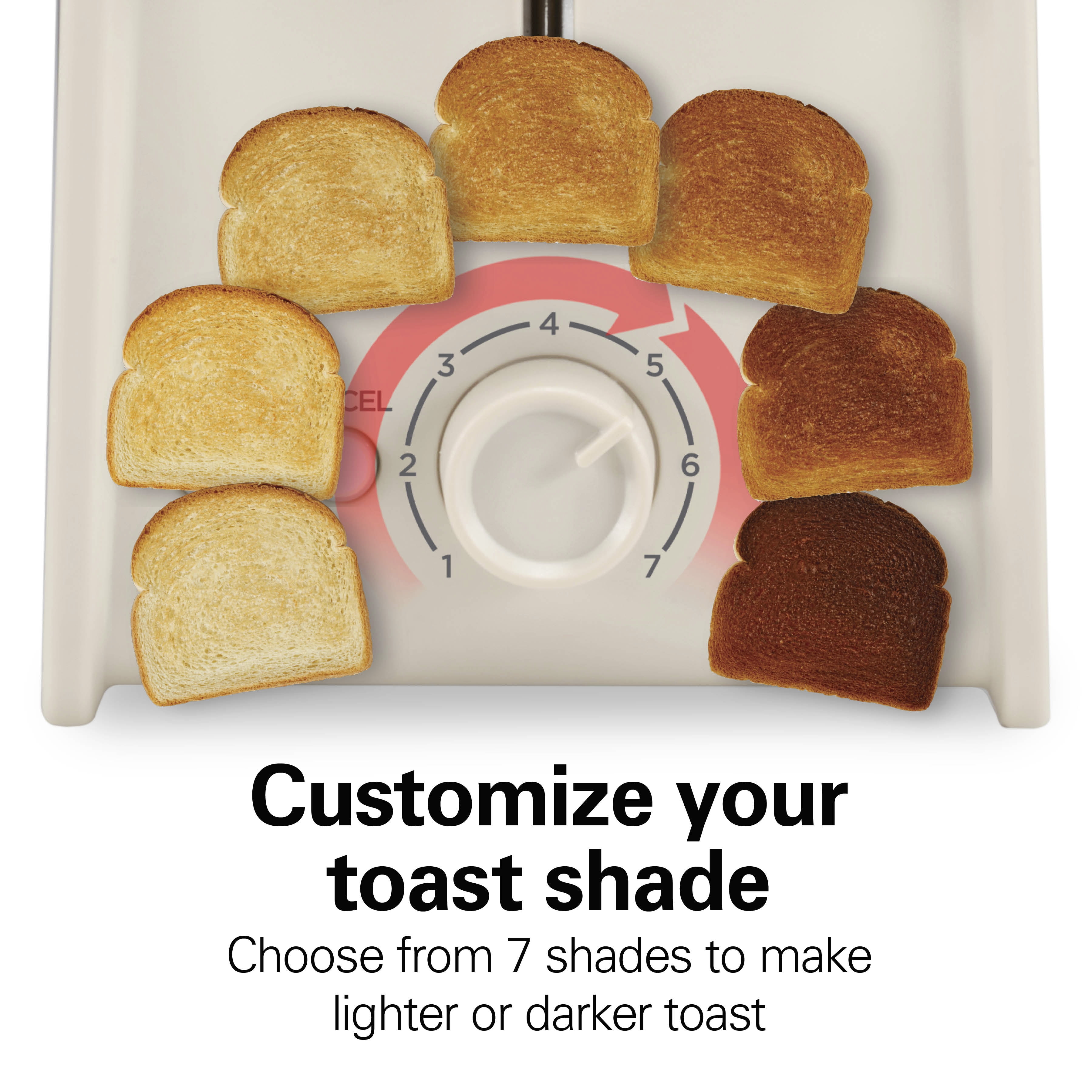 Hamilton Beach Contemporary 2 Slice Toaster with Wide Slots, Bagel Function, Toast Boost, Auto Shutoff, Sandstone