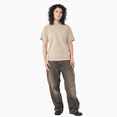 thumbnail image 2 of BELLA+CANVAS Adult Unisex Heavyweight Garment Dye T-Shirt for Crafting, Khaki, Small, 2 of 7