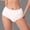 White, variant on Naittoop Seamless Underwear for Women High Waisted Full Coverage No-Show Stretch Briefs Ice Silk Breathable Comfy Panty