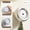 Silver, variant on Wind-Up Mechanical Kitchen Timer, Magnetic Round Countdown Timer with Alarm for Cooking Baking Study,White