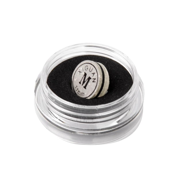 Punta de billar artificial estándar shamjiam, 11x5.5mm, Pegamento en