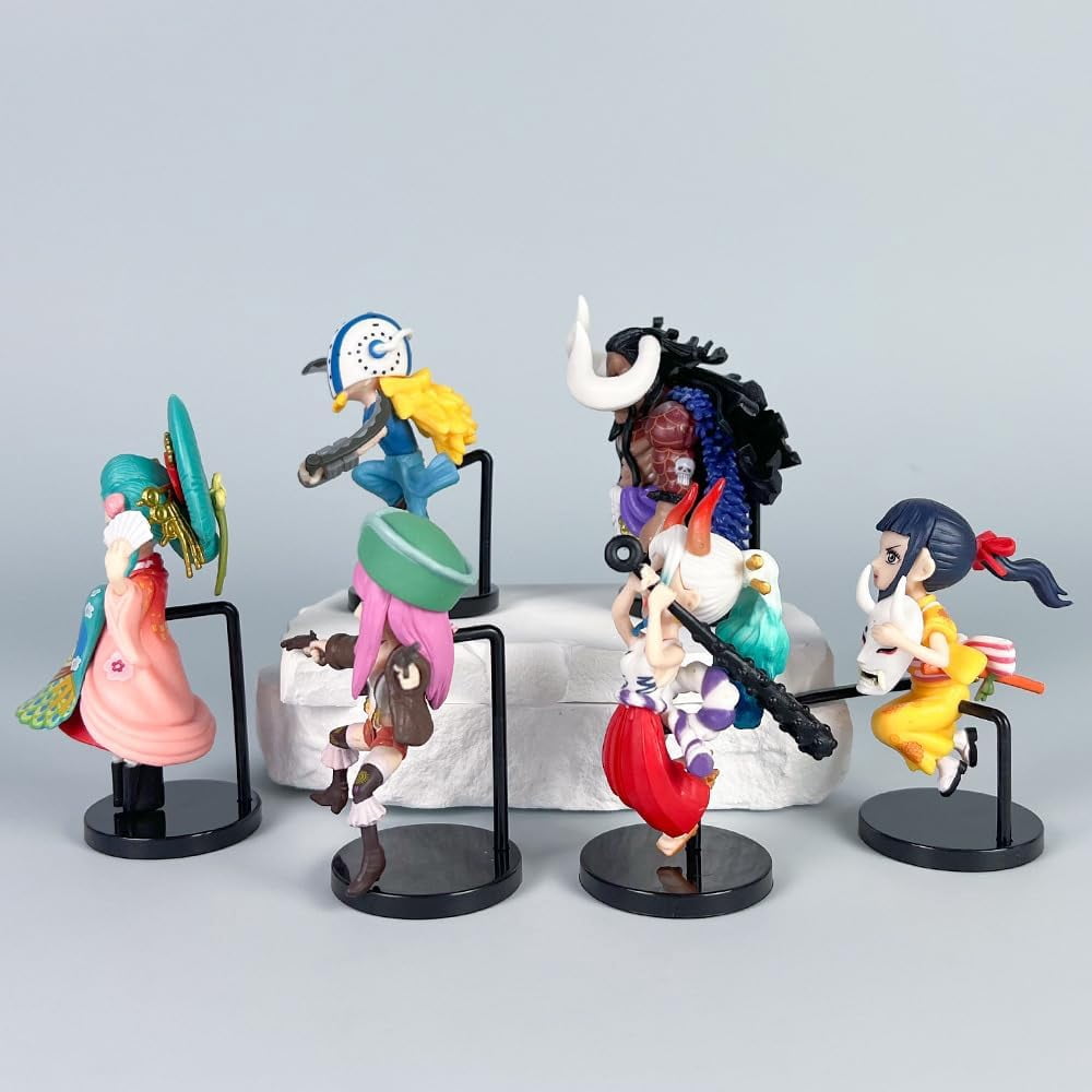 Newly Yamato Kaido Kikunojo Kozuki Hiyori Bonney Killer Figure Cute Standing Jewelry Bonney Figures Anime Figures Character Statue Collection Decoration