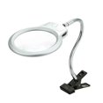 thumbnail image 1 of 2 Pcs Loupe LED Lampe de Lecture de Bureau Loupe avec Clip Lampe de Lecture Rechargeable, 1 of 6