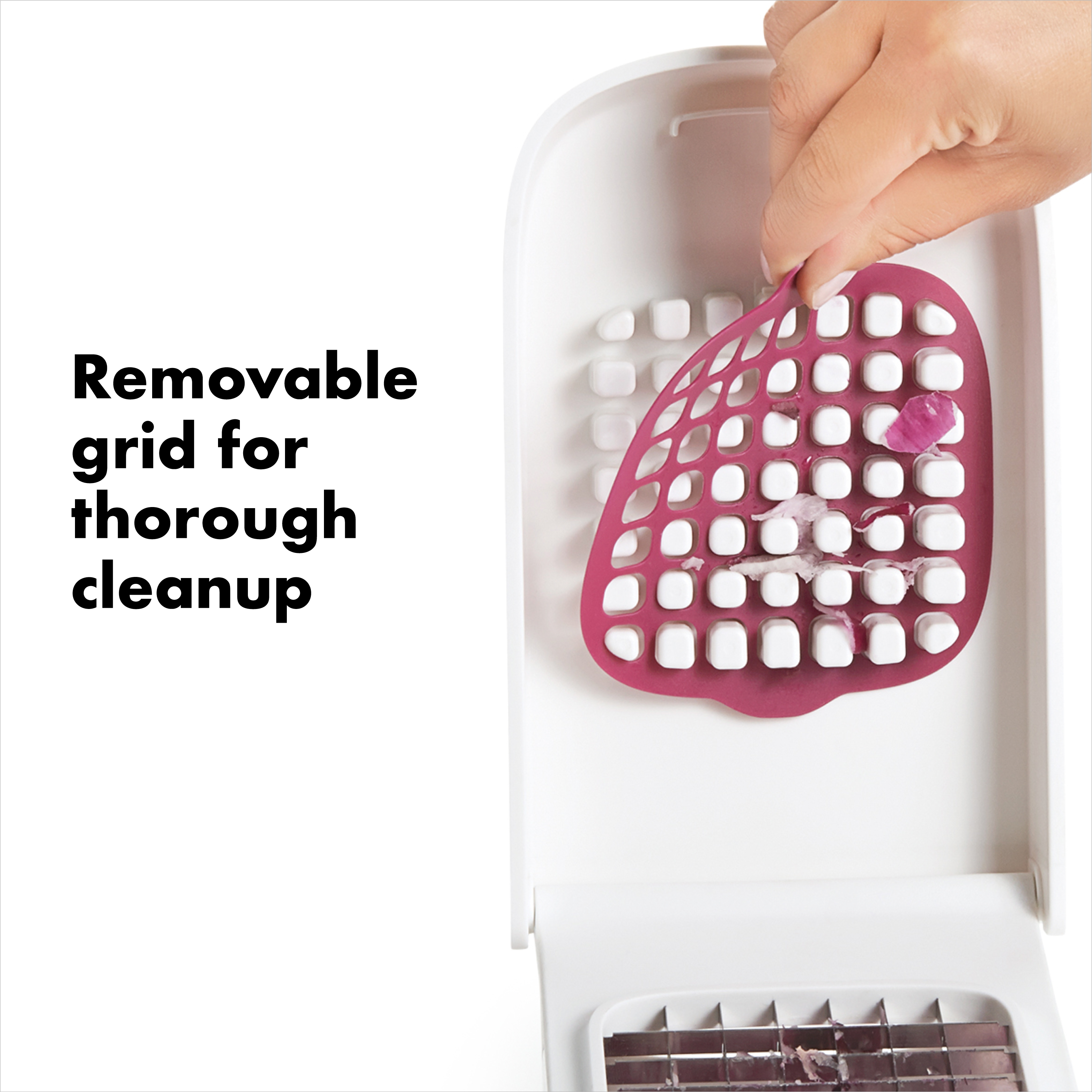 OXO Softworks Stainless Steel Blade Vegetable Chopper photo 4