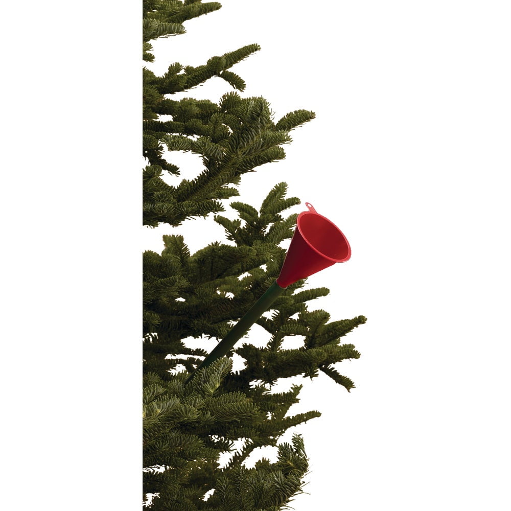 12PK HandiThings Red & Green Plastic Christmas Tree Funnel