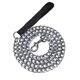 thumbnail image 1 of Correa de cadena de acero para perro, correa resistente para perro, mango de cuero PU para perros de 120CM, 1 of 5