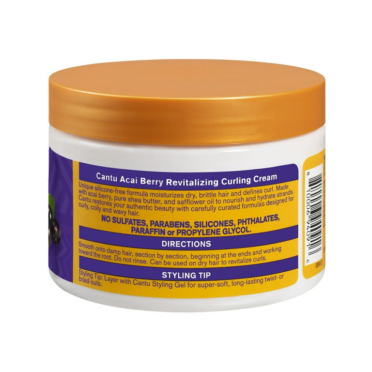 CANTU Acai Berry Revitalizing Curling Cream (12oz) CANTU Acai Berry Revitalizing Curling Cream (12oz)