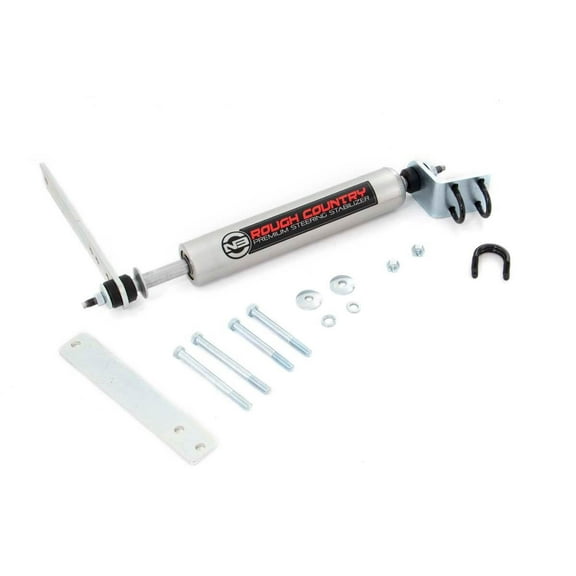 Rough Country N3 Steering Stabilizer for 1980-1998 Bronco/F-150/F-250 - 8734230