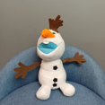 thumbnail image 3 of 30/45cm Aoger Disney Movies Frozen Olaf Snowman Plush Toy Cartoon Stuffed Animals Doll Kawaii Room Decor Toys For Kids Girl Gift, 3 of 4