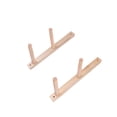 thumbnail image 2 of Wweixi 2 Pieces Wood Yoga Mat Storage Organizer Rack Holder Yoga Mat for Skateboard 4 Tier 2 Tier, 2 of 6